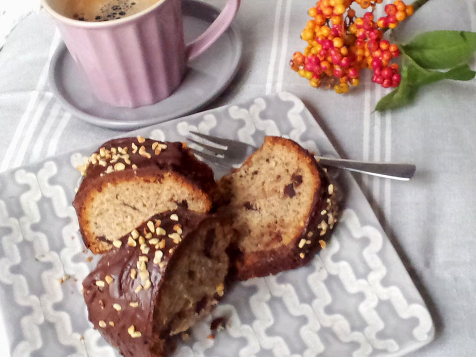 Nusskuchen mit Schokoladestückchen von Nordseefan| Chefkoch