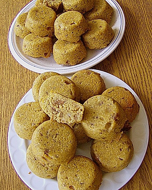 Maisbrot / Muffins mit Sauerteig + Rosinen