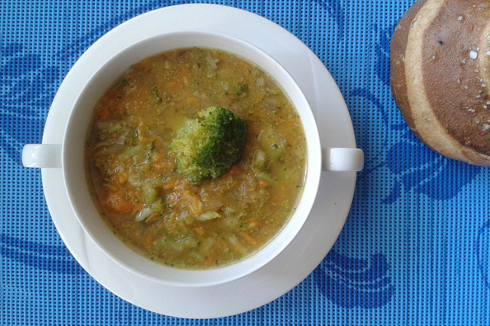 Brokkoli Süßkartoffel Suppe