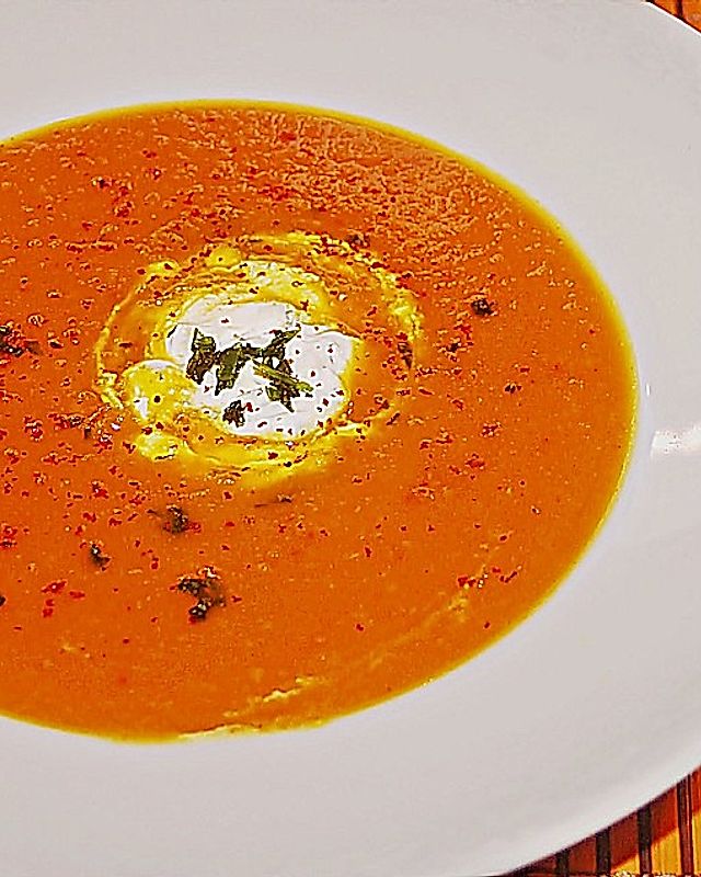 Möhren - Kürbis - Suppe