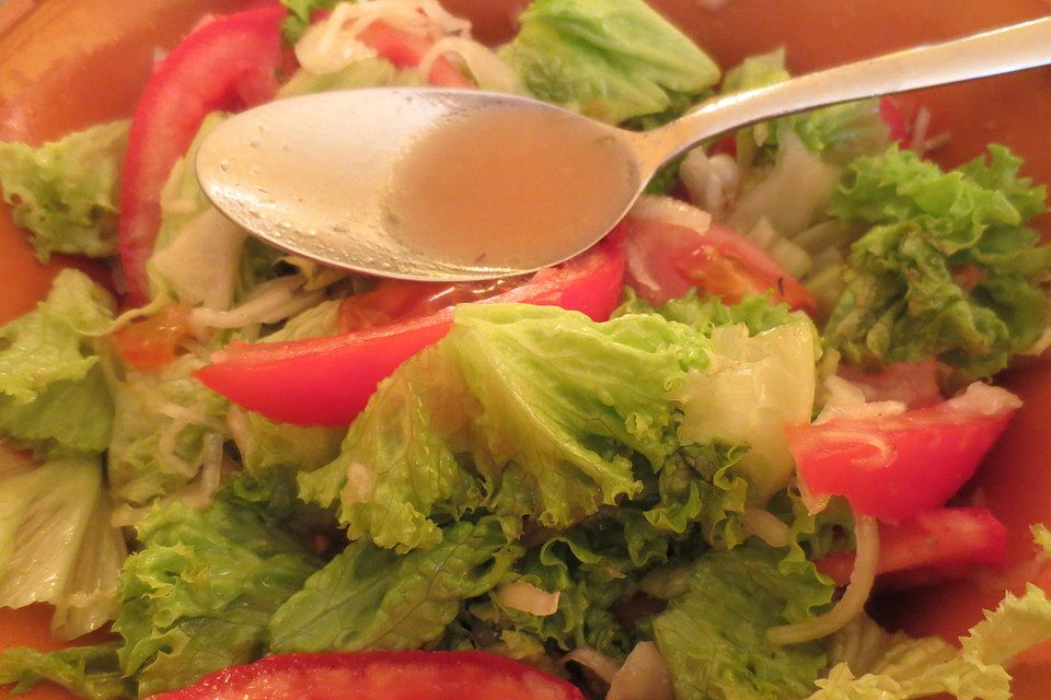 Vinaigrette mit Honig und Senf