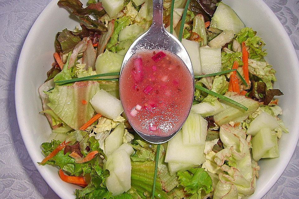 Vinaigrette mit Honig und Senf