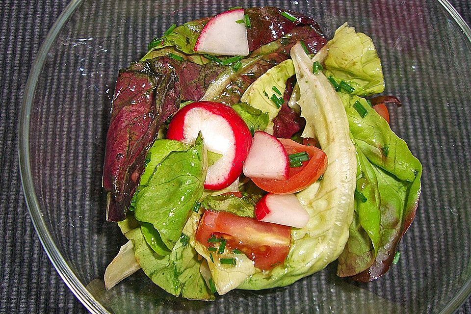 Vinaigrette mit Honig und Senf