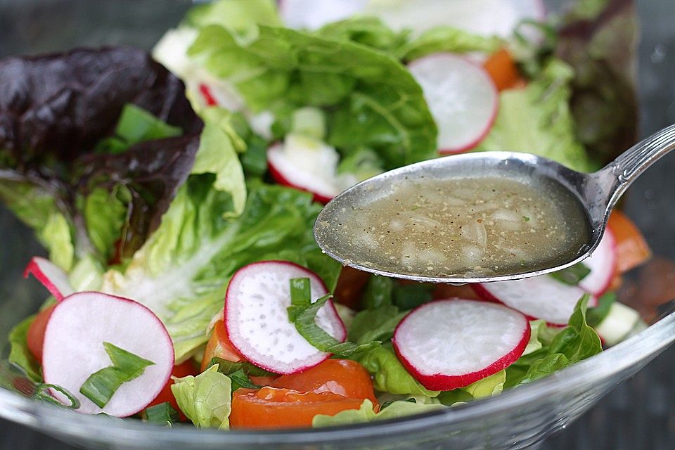 Vinaigrette mit Honig und Senf