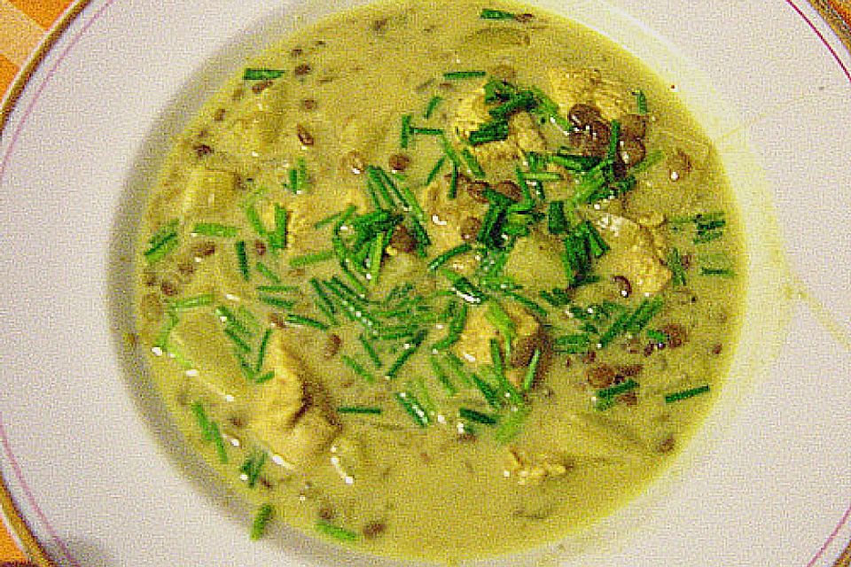 Linsen - Curry - Suppe