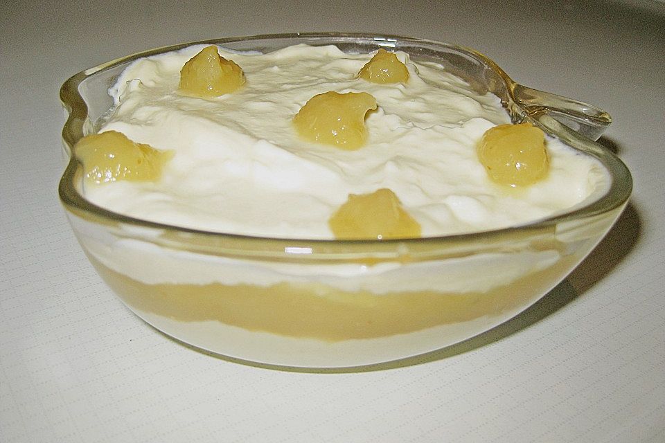 Apfel - Vanille - Quarkspeise