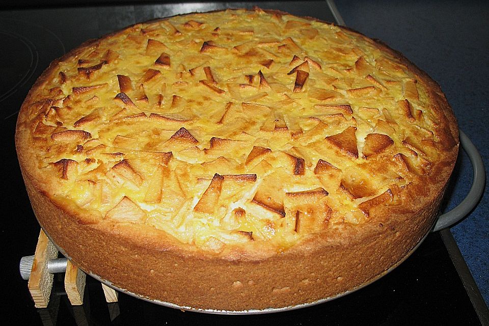 Apfel - Marzipankuchen