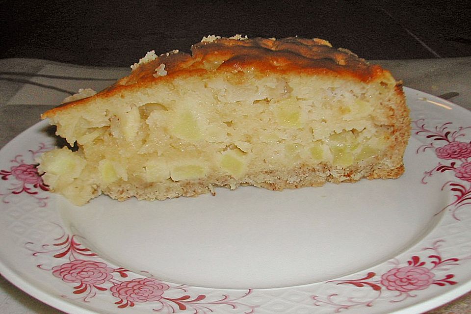 Apfel - Marzipankuchen