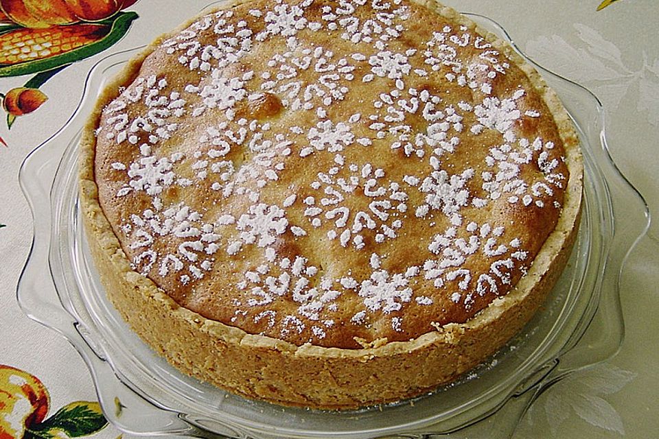 Apfel - Marzipankuchen