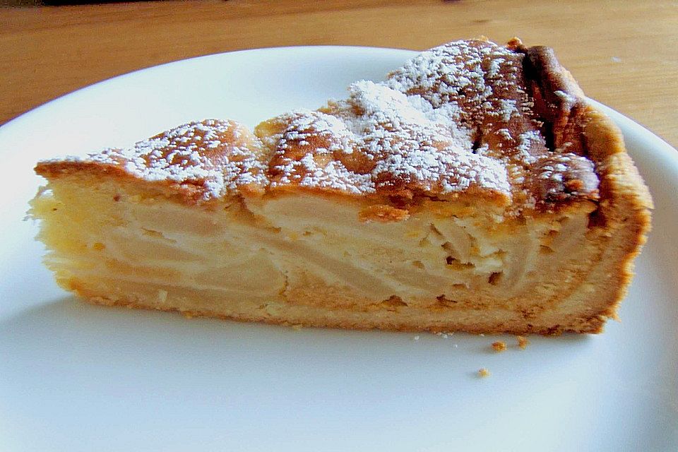 Apfel - Marzipankuchen