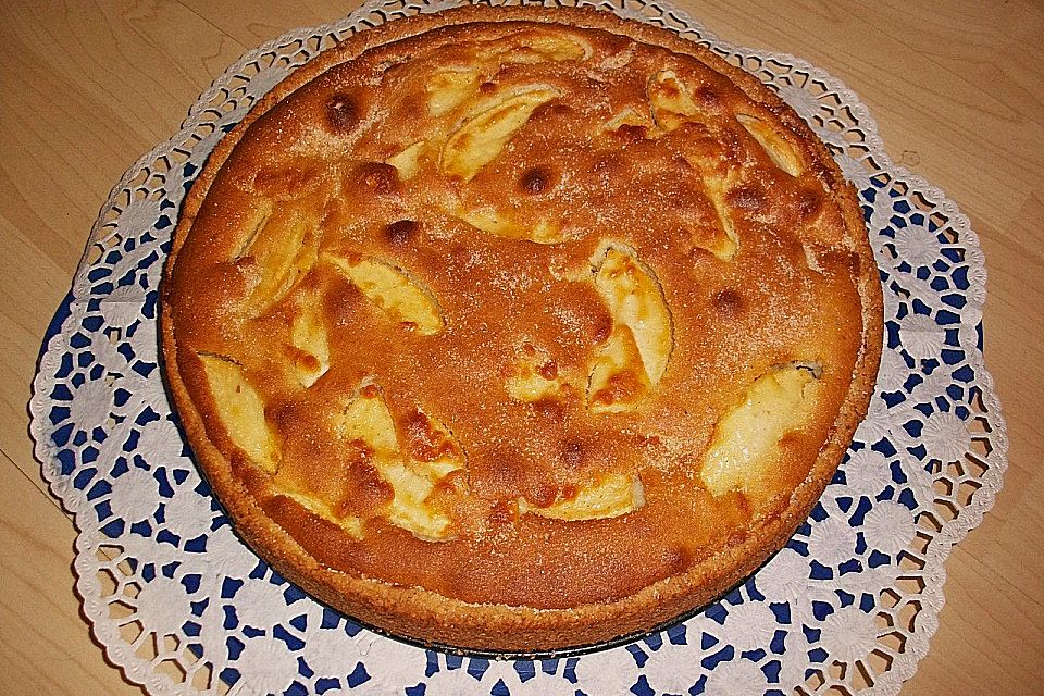 Apfel - Marzipankuchen