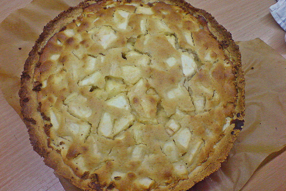 Apfel - Marzipankuchen