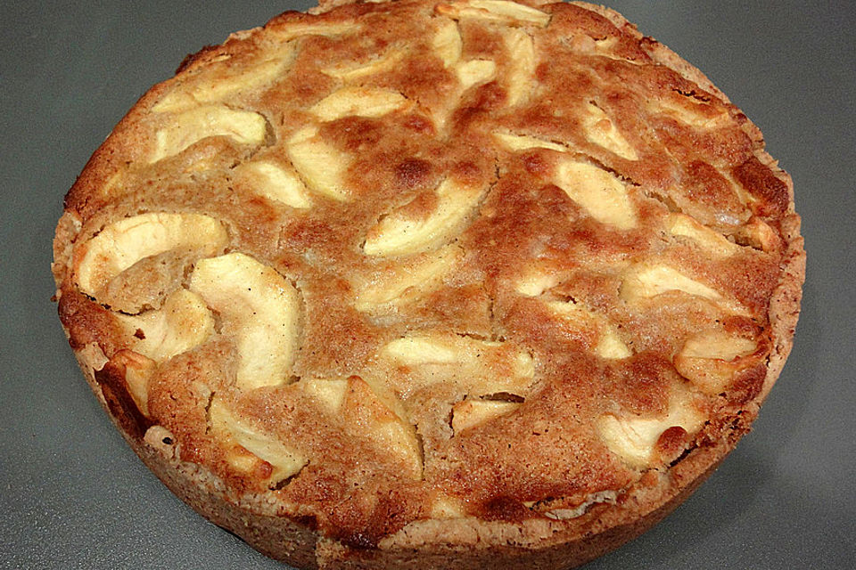 Apfel - Marzipankuchen