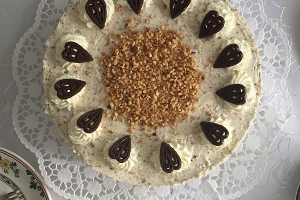 Nuss - Sahne - Torte