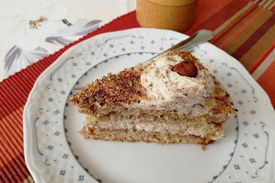 Nuss - Sahne - Torte