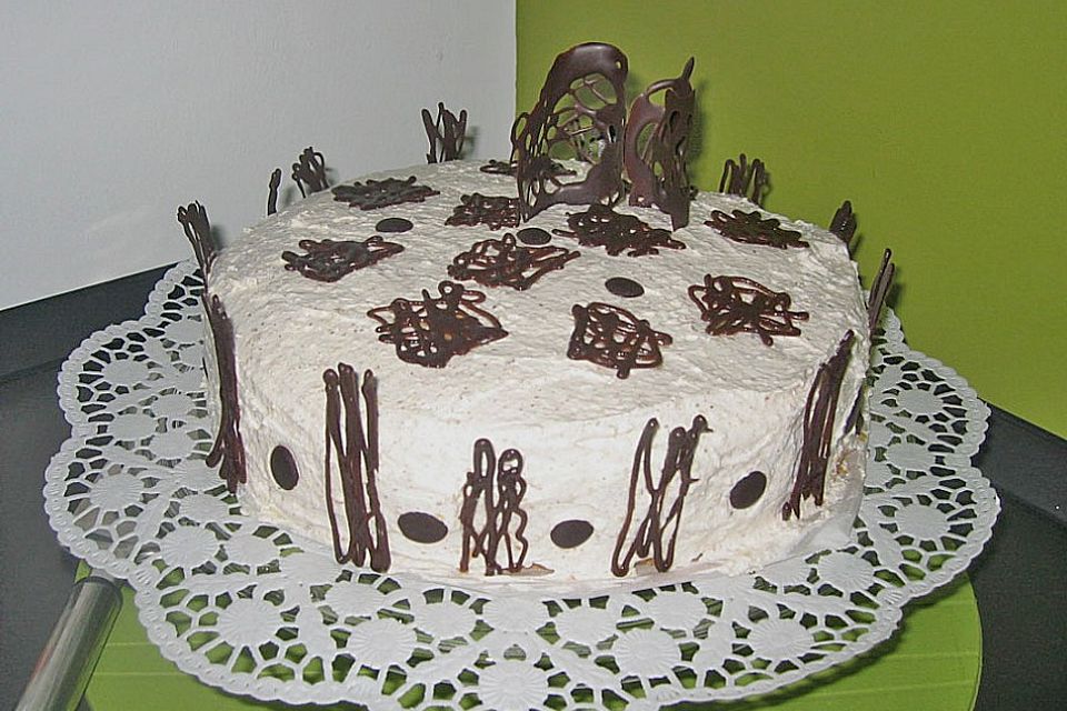 Nuss - Sahne - Torte