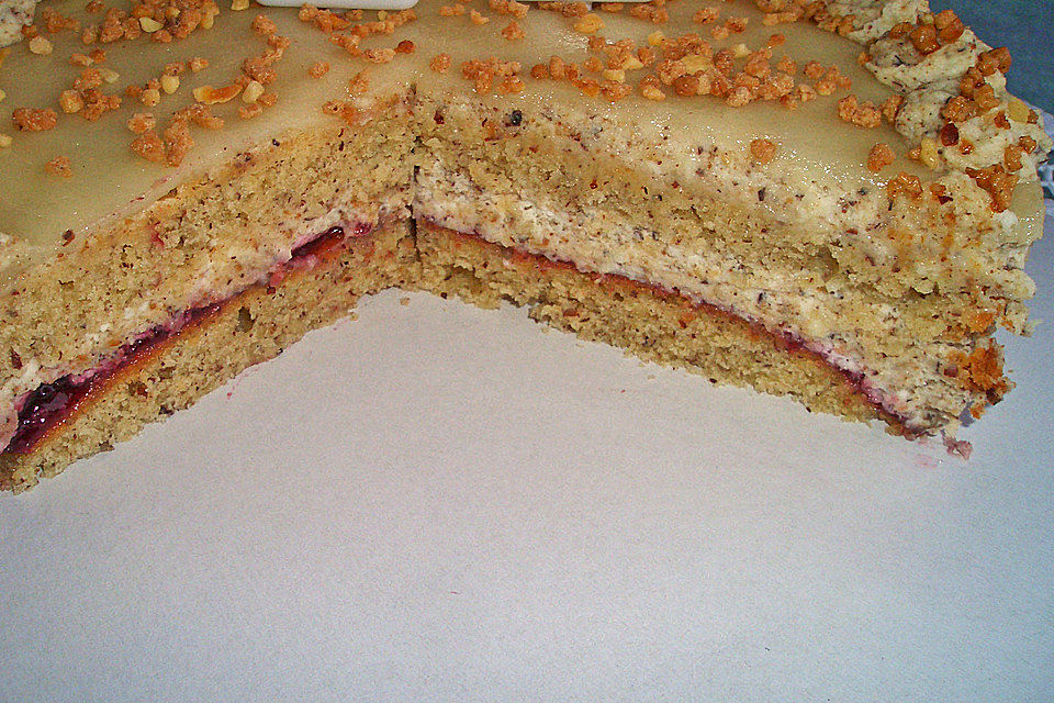 Nuss - Sahne - Torte