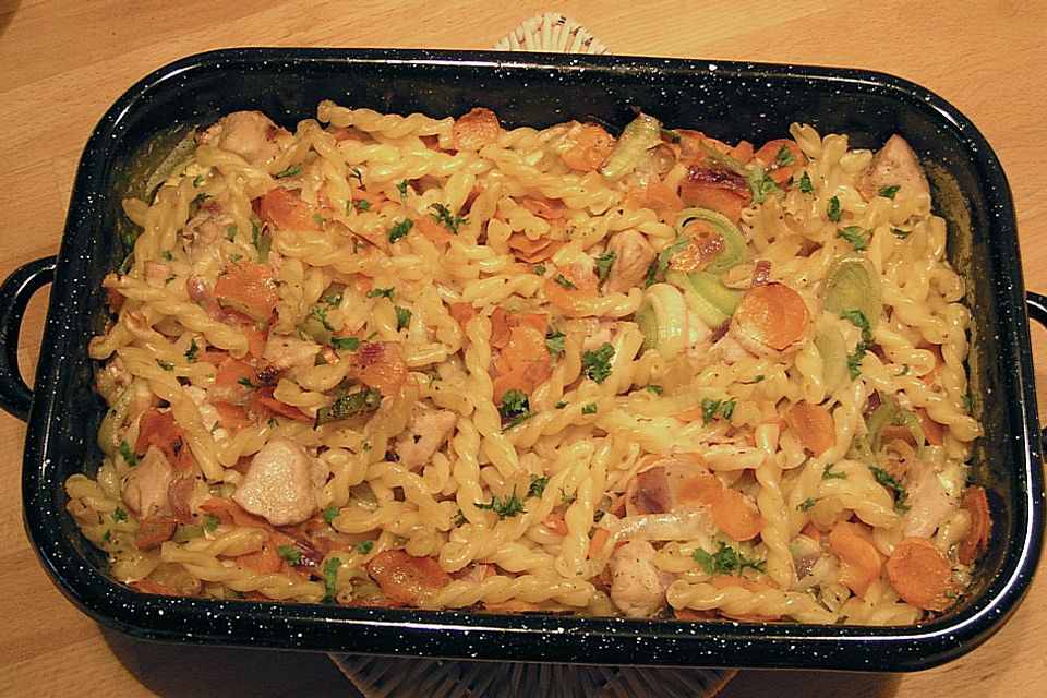 Hähnchentopf mit Möhren Hähnchentopf mit Möhren