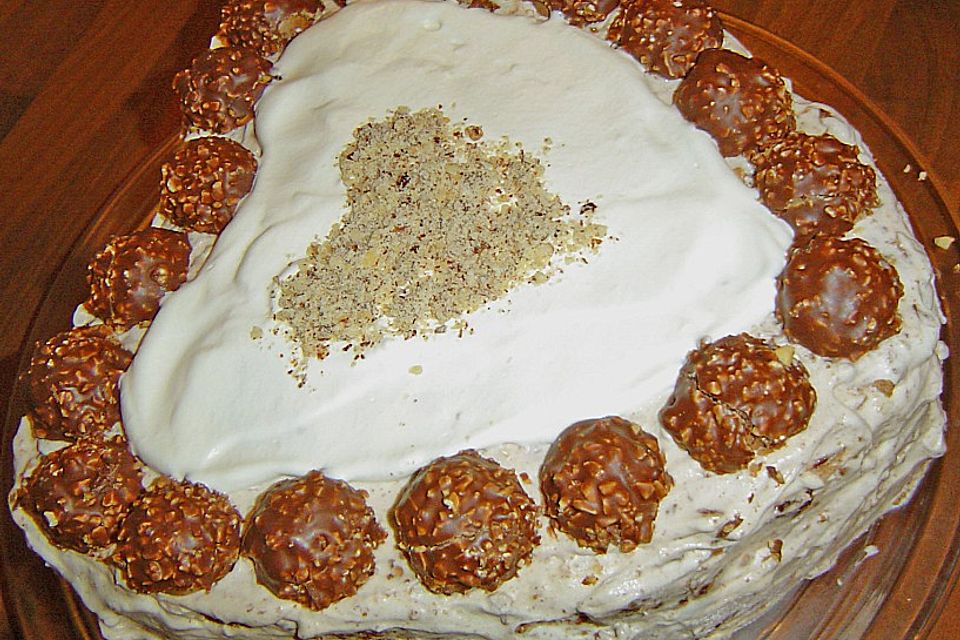 Rocher - Kirsch - Torte