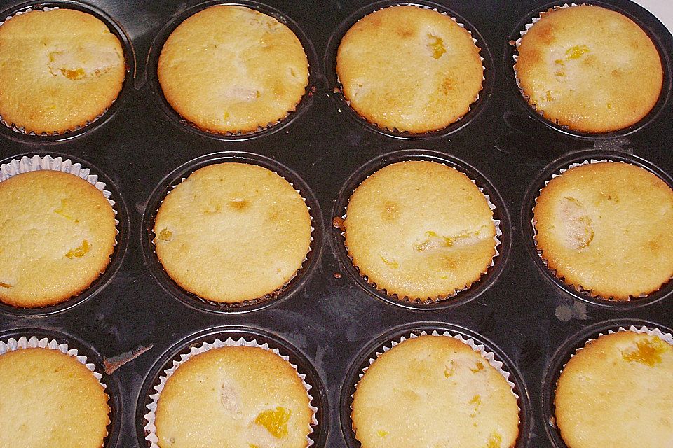 Orangen - Joghurt - Muffins