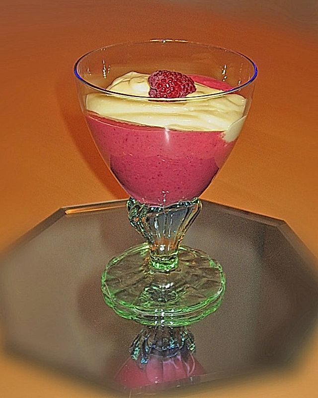 Joghurt - Vanillepudding Traum mit Früchten