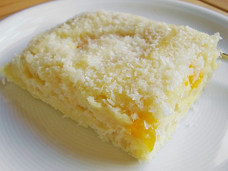 Buttermilch - Kokos - Kuchen von gisilein| Chefkoch