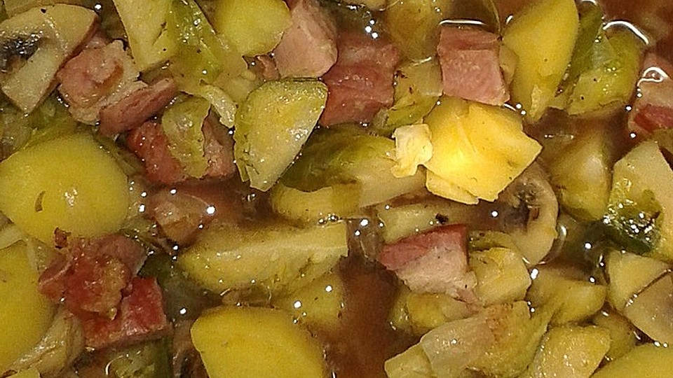 Deftige Rosenkohlsuppe-image