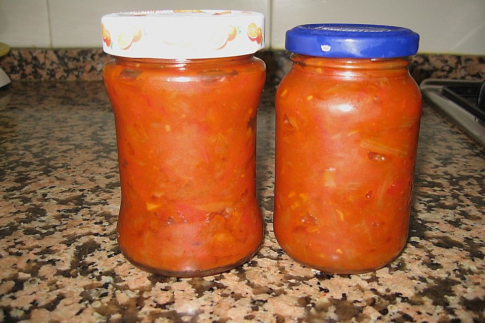 Zwiebel - Paprika Relish