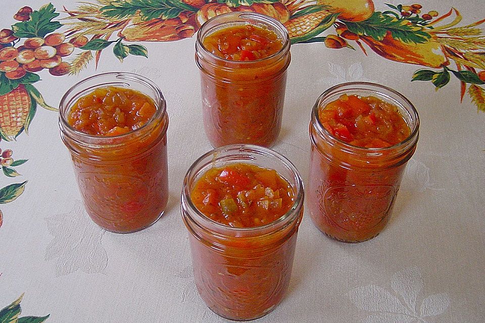 Zwiebel - Paprika Relish