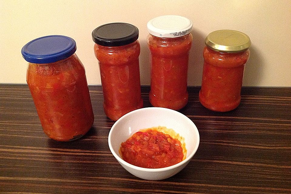 Zwiebel - Paprika Relish