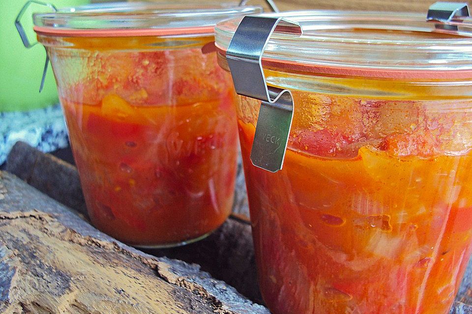 Zwiebel - Paprika Relish