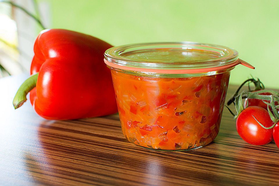 Zwiebel - Paprika Relish