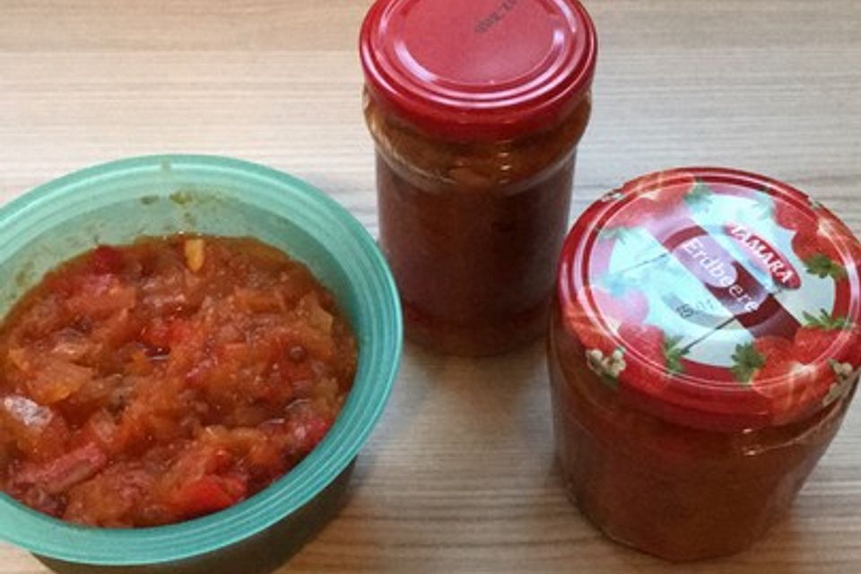 Zwiebel - Paprika Relish