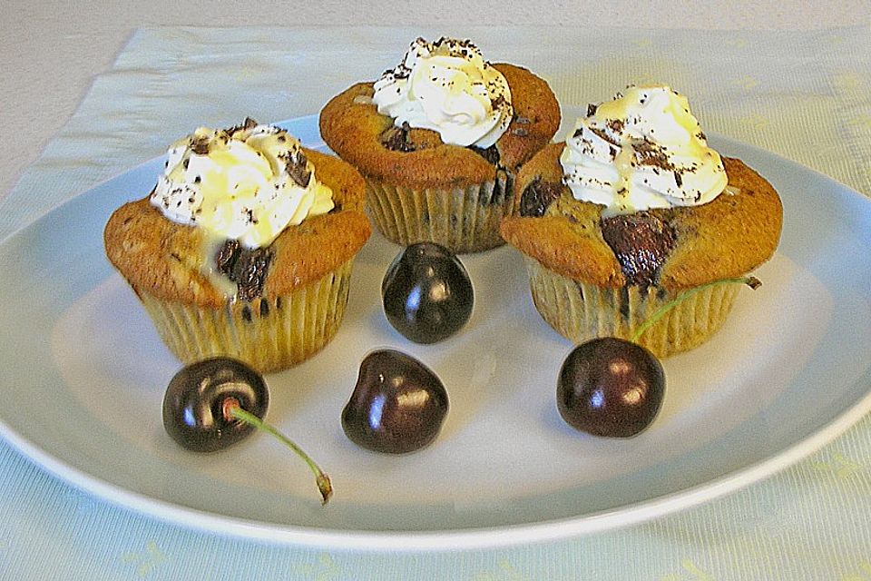 Kirsch - Eierlikör - Muffins