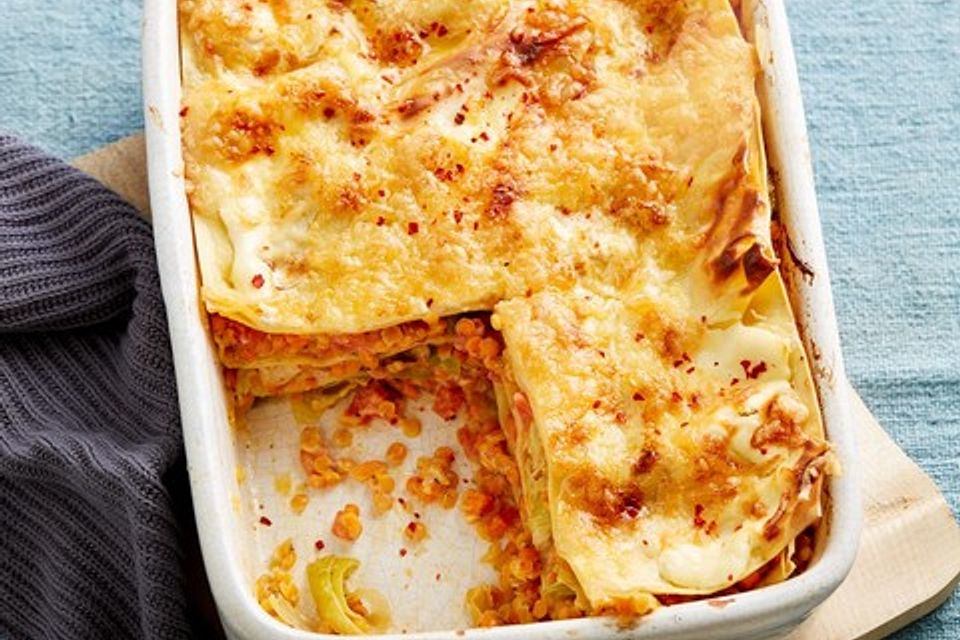 Linsenlasagne Linsenlasagne