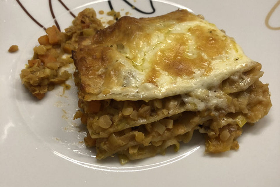 Linsenlasagne Linsenlasagne
