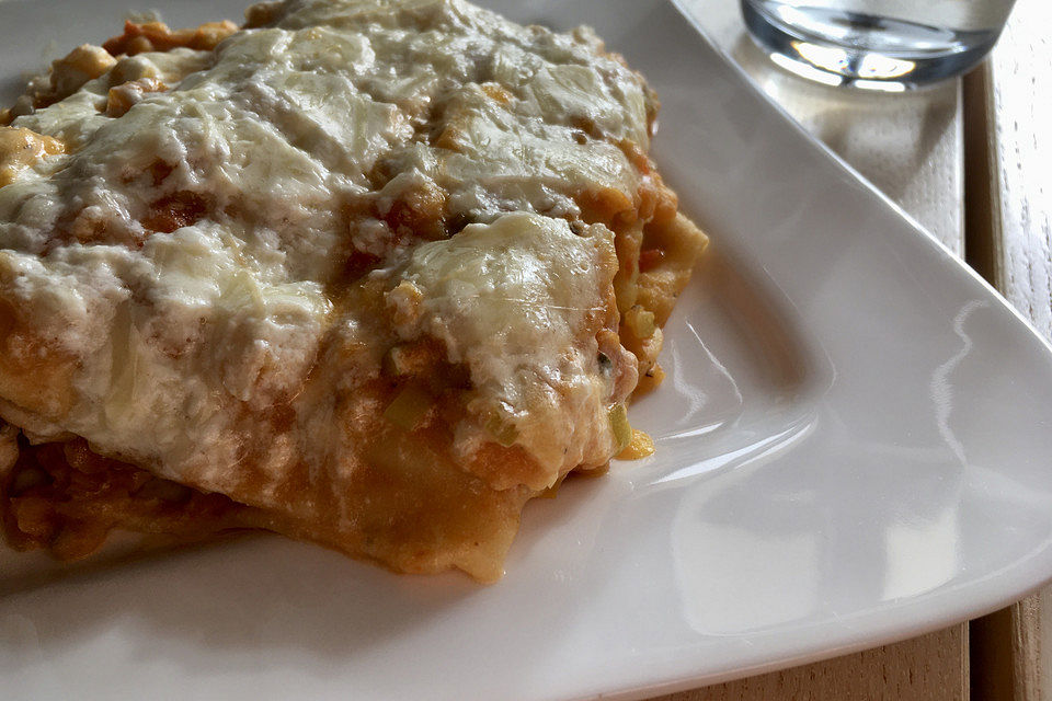 Linsenlasagne Linsenlasagne