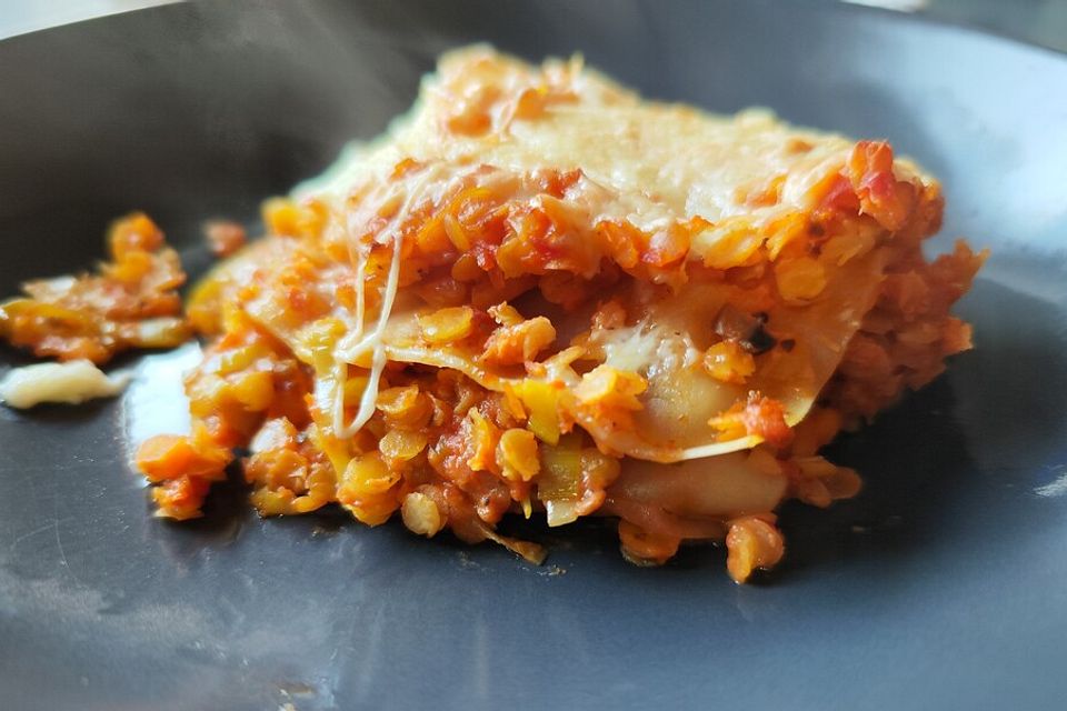 Linsenlasagne Linsenlasagne