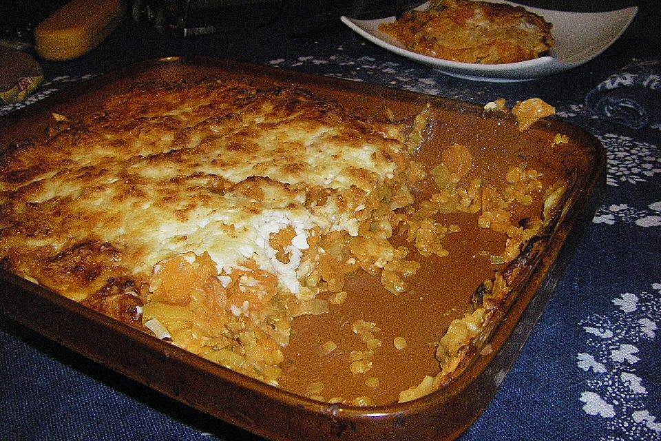 Linsenlasagne Linsenlasagne