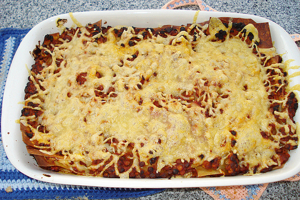 Linsenlasagne Linsenlasagne