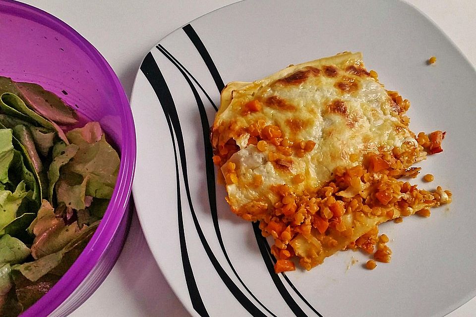 Linsenlasagne Linsenlasagne