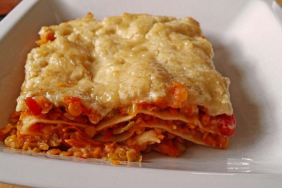 Linsenlasagne Linsenlasagne