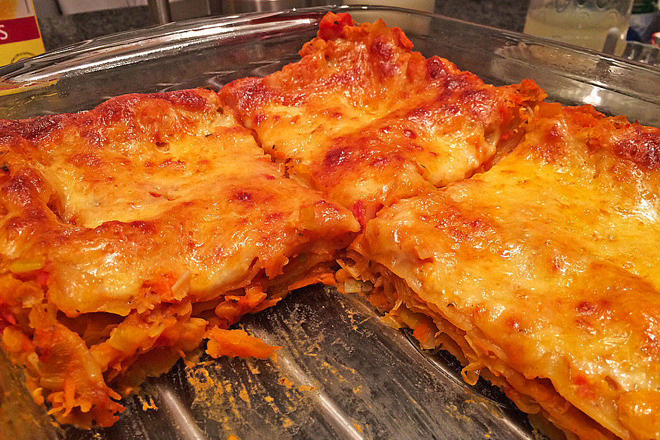 Linsenlasagne Linsenlasagne