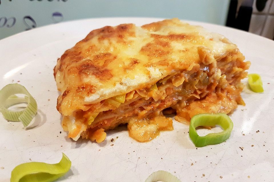 Linsenlasagne