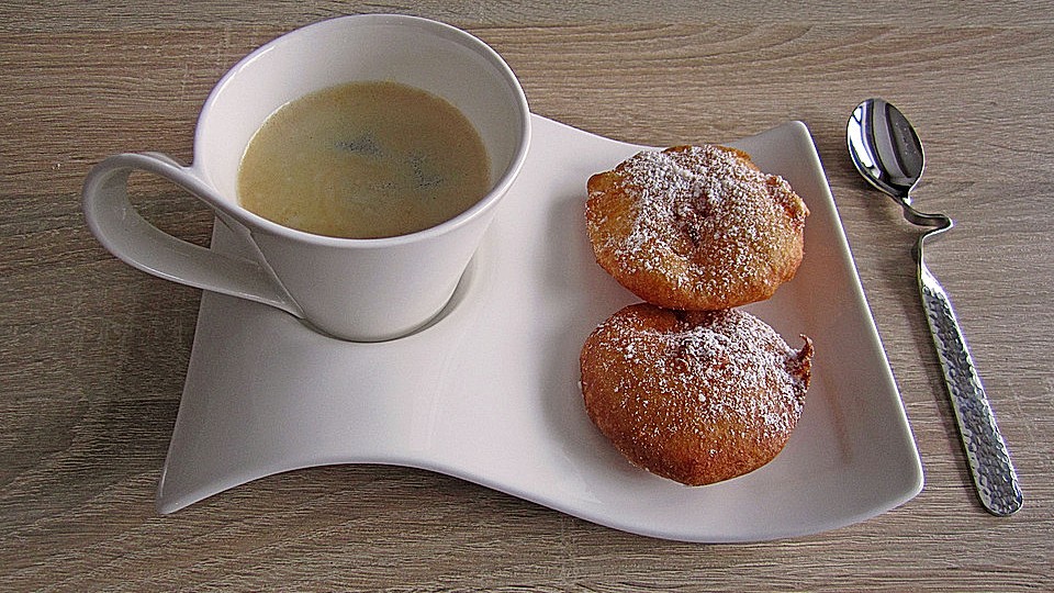 Apfelscheiben Invisible Apple Cake &amp;quot;Unsichtbarer&amp;quot; Apfelkuchen