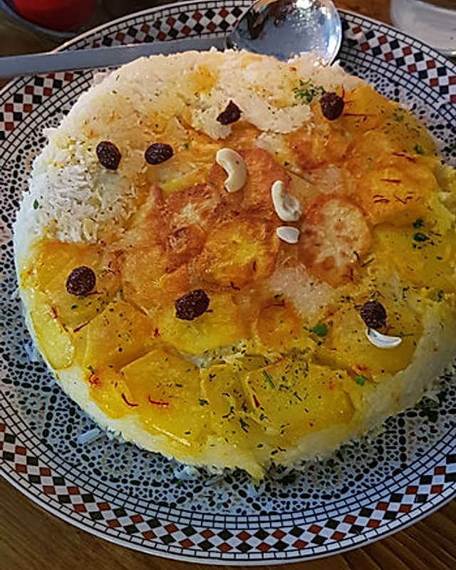 Persischer Reis - Tahdig