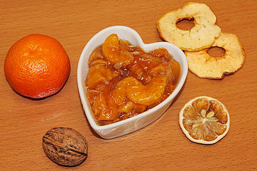Mandarinenkompott mit Balsamico