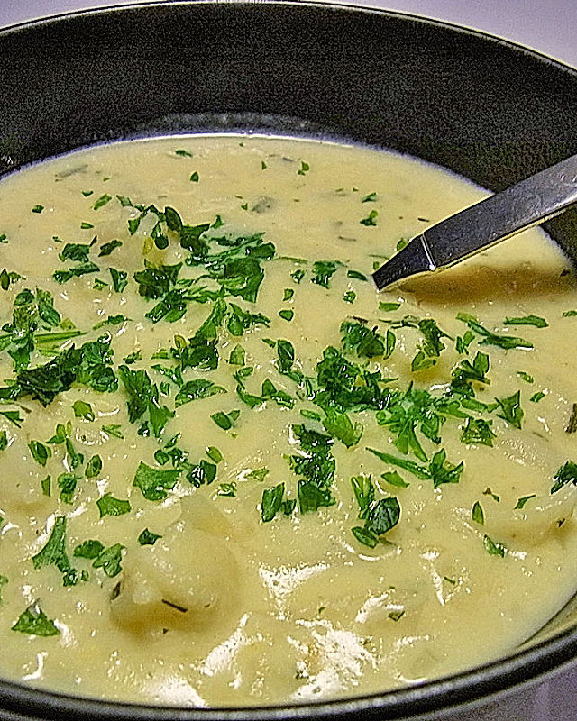 Blumenkohl - Cremesuppe