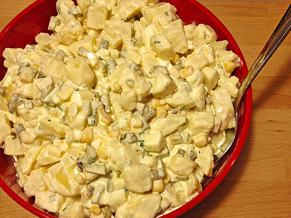 Kartoffelsalat mit Apfel und Ei von eskima| Chefkoch