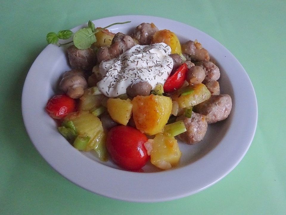 Kartoffel - Pilz - Zwiebel - Pfanne von mamanoel| Chefkoch